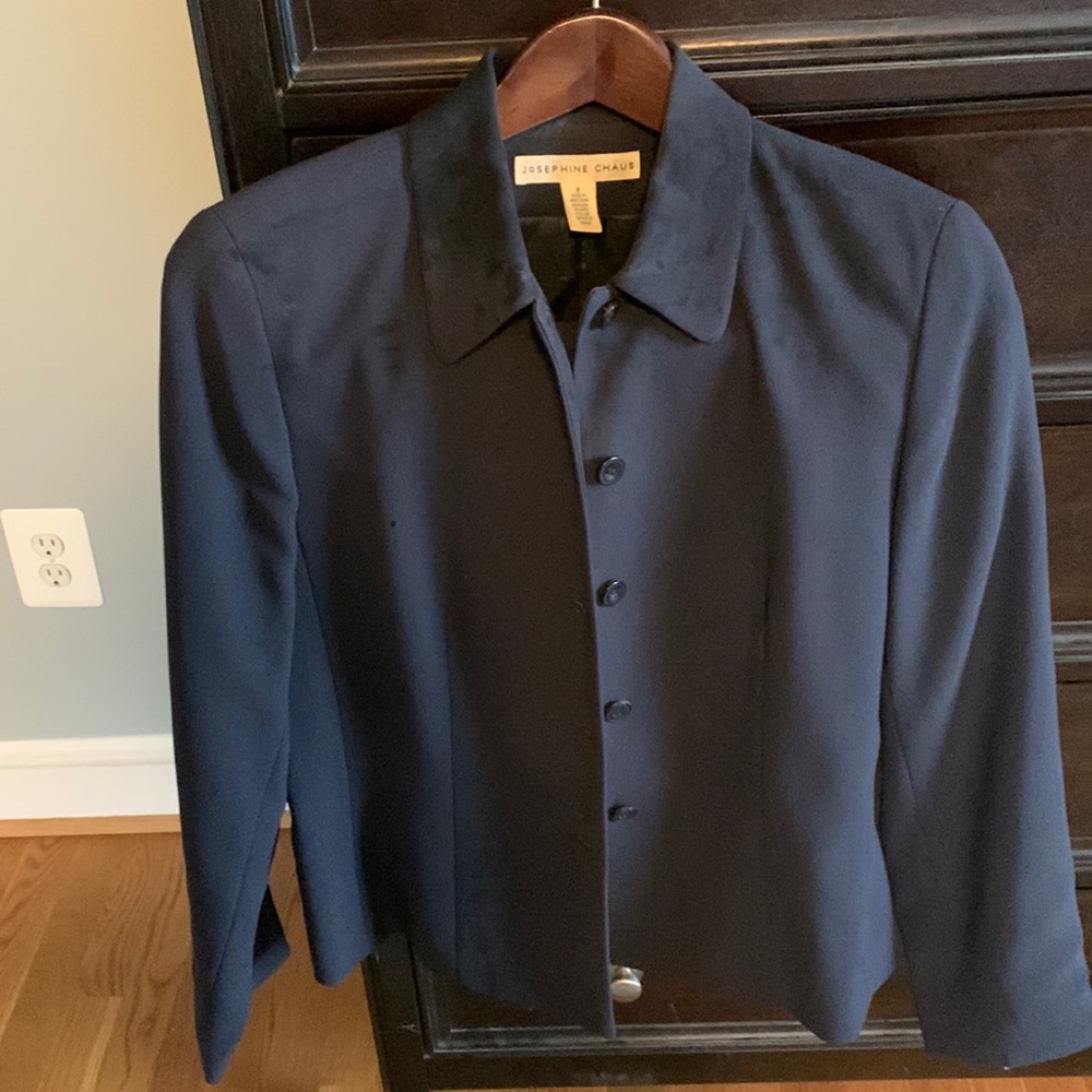 Josephine Chaus navy suit